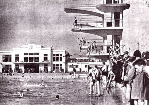 Portobello Bathing Pool - fondly known as 'Porty' - Edinburgh 1936